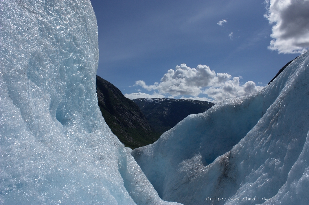 Blueice am Nigardsbreen