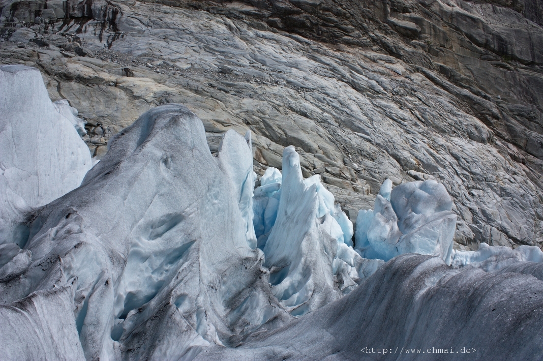 Blueice am Nigardsbreen