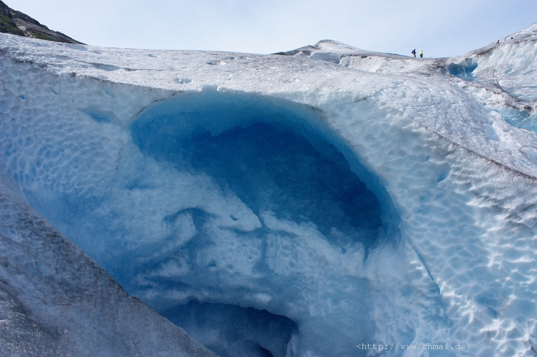 Blueice am Nigardsbreen