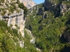 Blick von weiter oben in die Schlucht