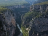 Blick von oben in die Schlucht