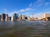 New York Skyline vom Brooklyn Bridge Park