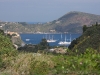 Blick von Süden auf Schiffe vor Lipari