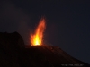 Stromboli bei Nacht, Sciara del Fuoco