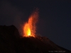 Stromboli bei Nacht, Sciara del Fuoco