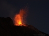 Stromboli bei Nacht, Sciara del Fuoco