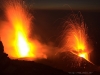 Stromboli bei Nacht, Aussichtspunkt am Gipfel