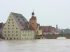 Blick von der Eisernen zur Steinernen Brücke