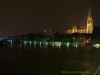Blick von der Steinernen Brücke bei Nacht