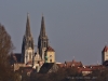 Blick zur Altstadt mit Dom und Rathausturm