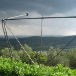 Pavillon, nach dem Sturm